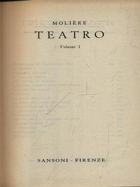 Teatro vol. 1
