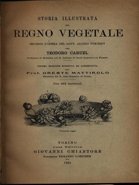 Storia illustrata del regno vegetale