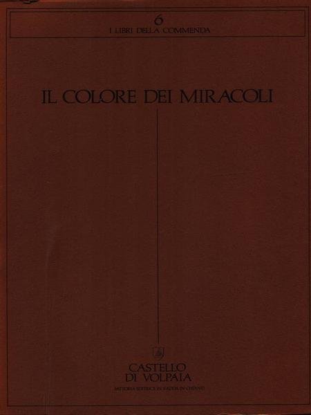 Il colore dei miracoli