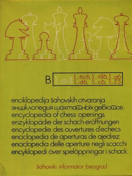 II Enciklopedija Sahovskih Otvaranja II