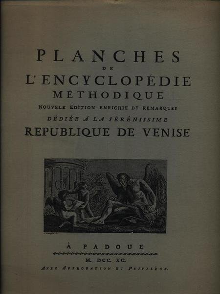 Planches de l'encyclopedie methodique | Immagine principale