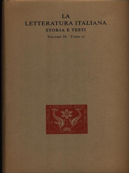 Poeti minori dell'ottocento tomo II