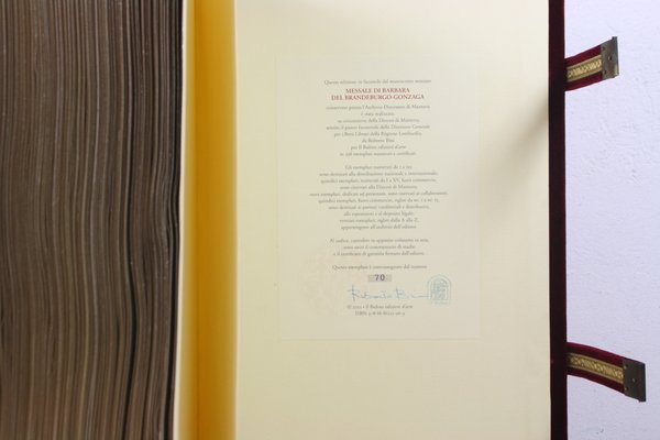 Messale di Barbara Brandeburgo Gonzaga 2vv