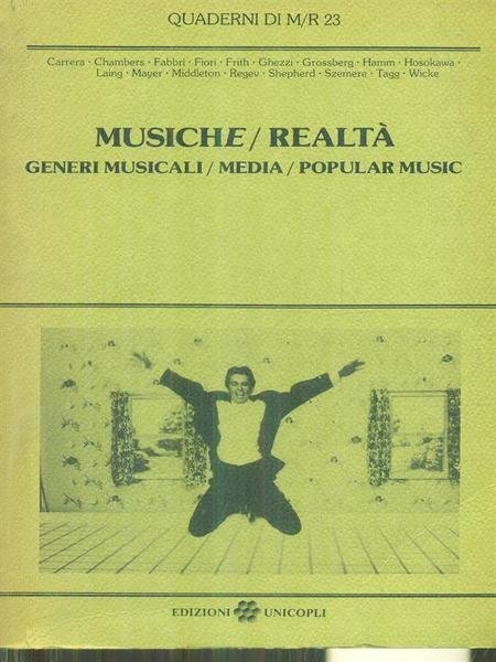 Musiche/Realta' generi musicali/media/popular music