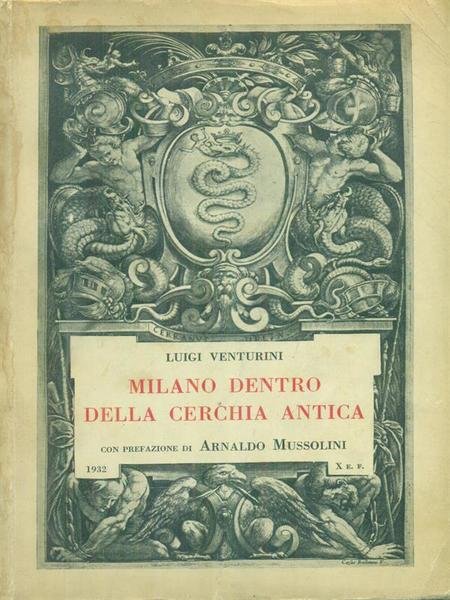 Milano dentro della cerchia antica