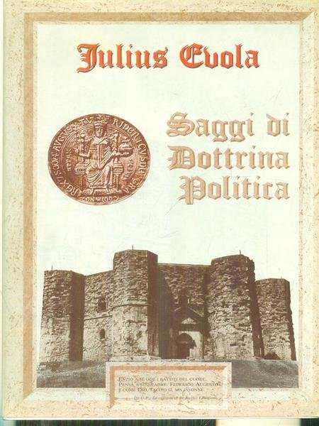 Saggi di dottrina politica