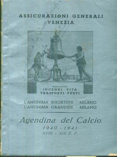 Agendina del calcio 1940-1941
