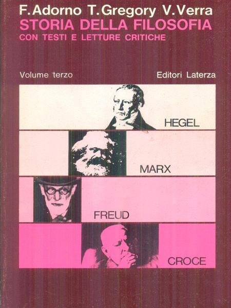 Storia della filosofia 3vv