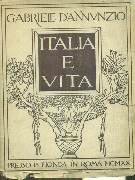 Italia e Vita - con dedica all'autore