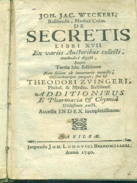 De Secretis Libri XVII