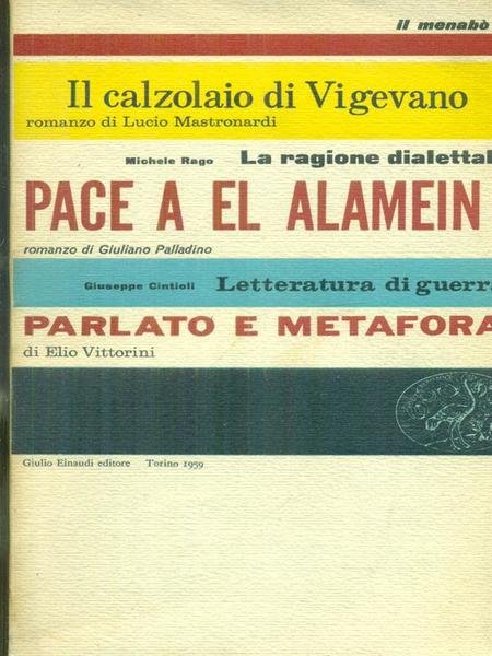 Il calzolaio di Vigevano - Pace a El Alamein - …