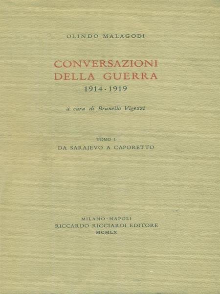 Conversazioni sulla guerra 2vv