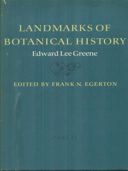 Landmarks of botanical history 2vv