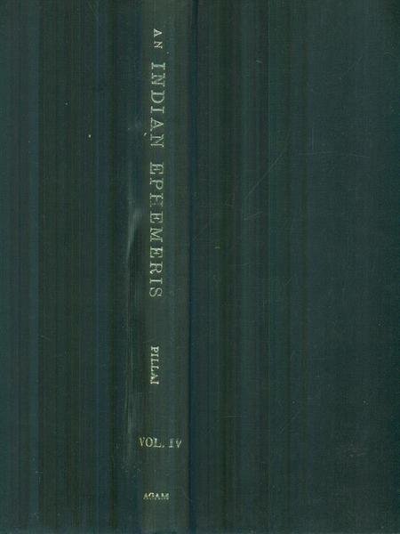 An Indian ephemeris vol. IV A.D. 1200 to A.D. 1399
