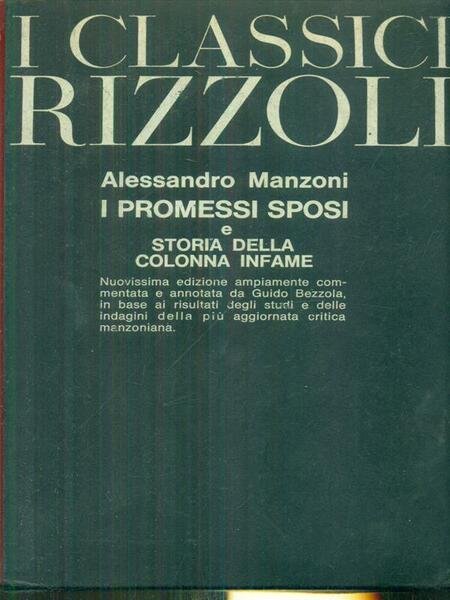 I promessi Sposi e la storia della colonna infame