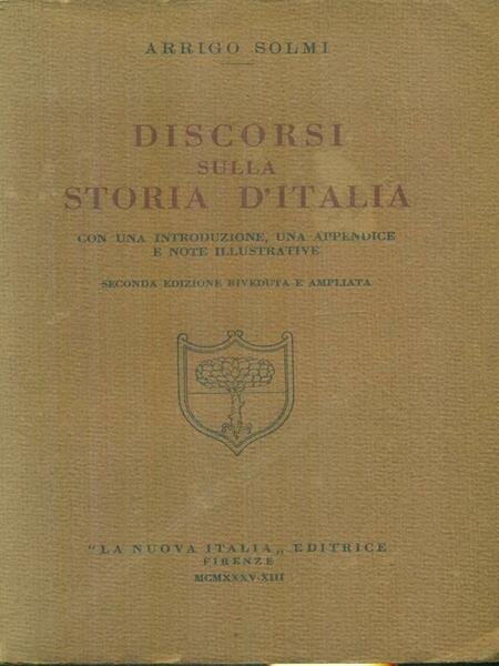 Discorsi sulla storia d'Italia | Immagine Gallery 1