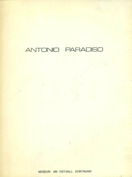 Antonio Paradiso