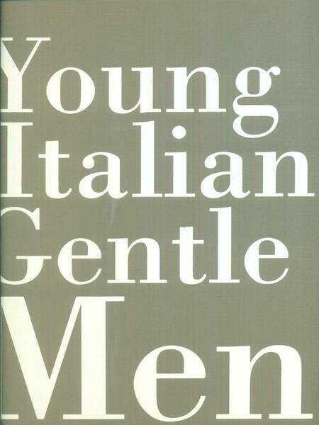 Young italian gentlemen