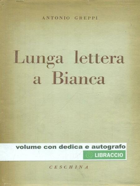 Lunga lettera a Bianca | Immagine principale