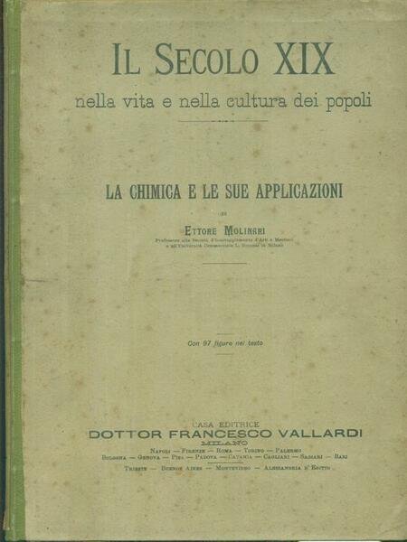 Il secolo XIX: La chimica e le sue applicazioni | Immagine principale
