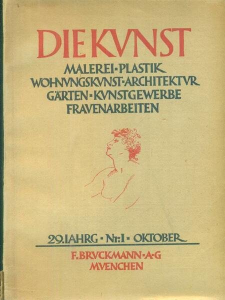 Die Kunst annata 1928/28 (12 fascicoli)