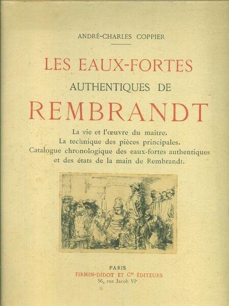 Les eaux-fortes authentiques de Rembrandt 2vv | Immagine Gallery 1