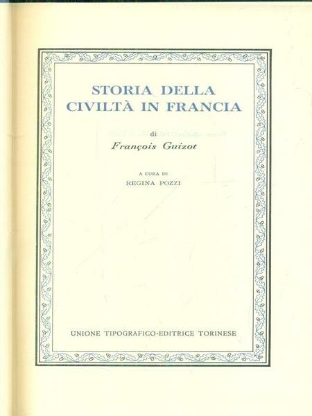 Storia della civilta' in Francia