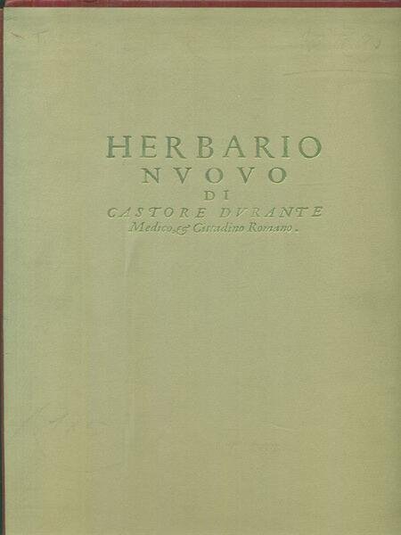 Herbario nuovo