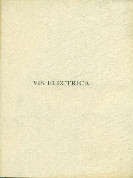 Vis electrica