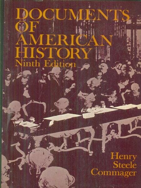 Documents of american history
