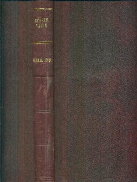Riviste varie dal 1933 al 1938
