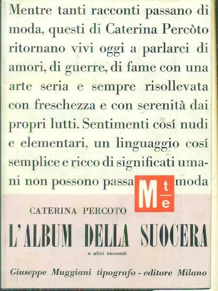 L'album della suocera e altri racconti