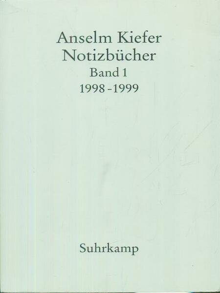 Notizbucher band 1 1998-1999