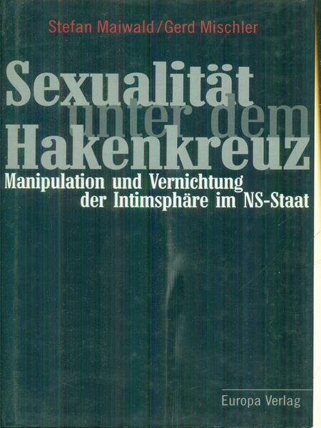 Sexualitat unter dem hakenkreuz