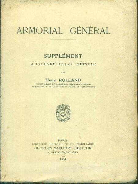 Armorial general supplement