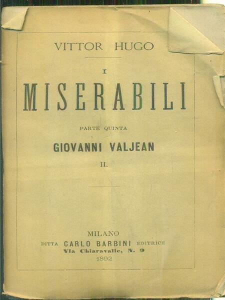 I miserabili 10 vv
