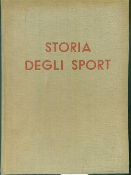 Storia degli sport 3vv