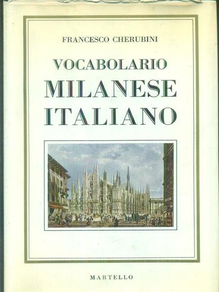 Vocabolario milanese italiano