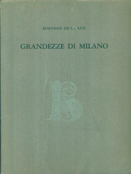 Grandezze di Milano