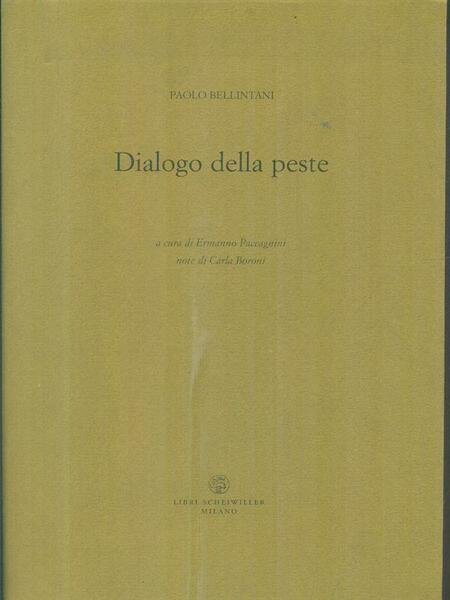 Dialogo della peste.