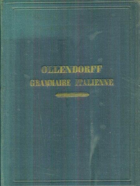 Grammaire italienne