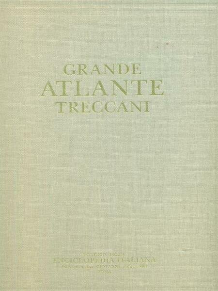 Grande Atlante Treccani 3vv
