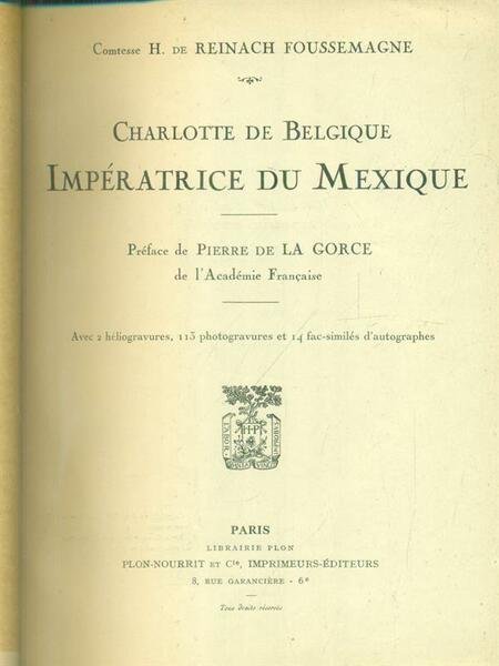 Charlotte de Belgique imperatrice du Mexique
