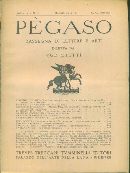 Pegaso n. 5/maggio 1932