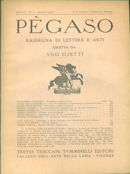 Pegaso n. 6/giugno 1932