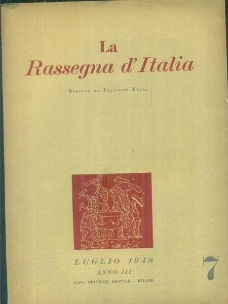 La Rassegna d'Italia n. 7/luglio 1948