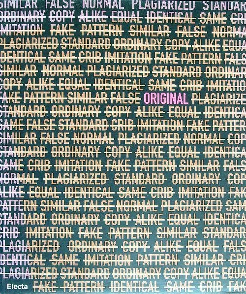 Original. 100 artists Who Made BJCEM Original