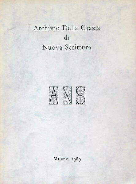 Archivio Della Grazia di Nuova Scrittura