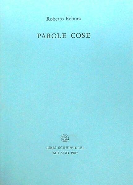 Parole cose