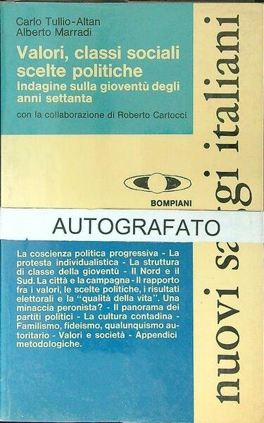 Valori, classi sociali scelte politiche | Immagine principale